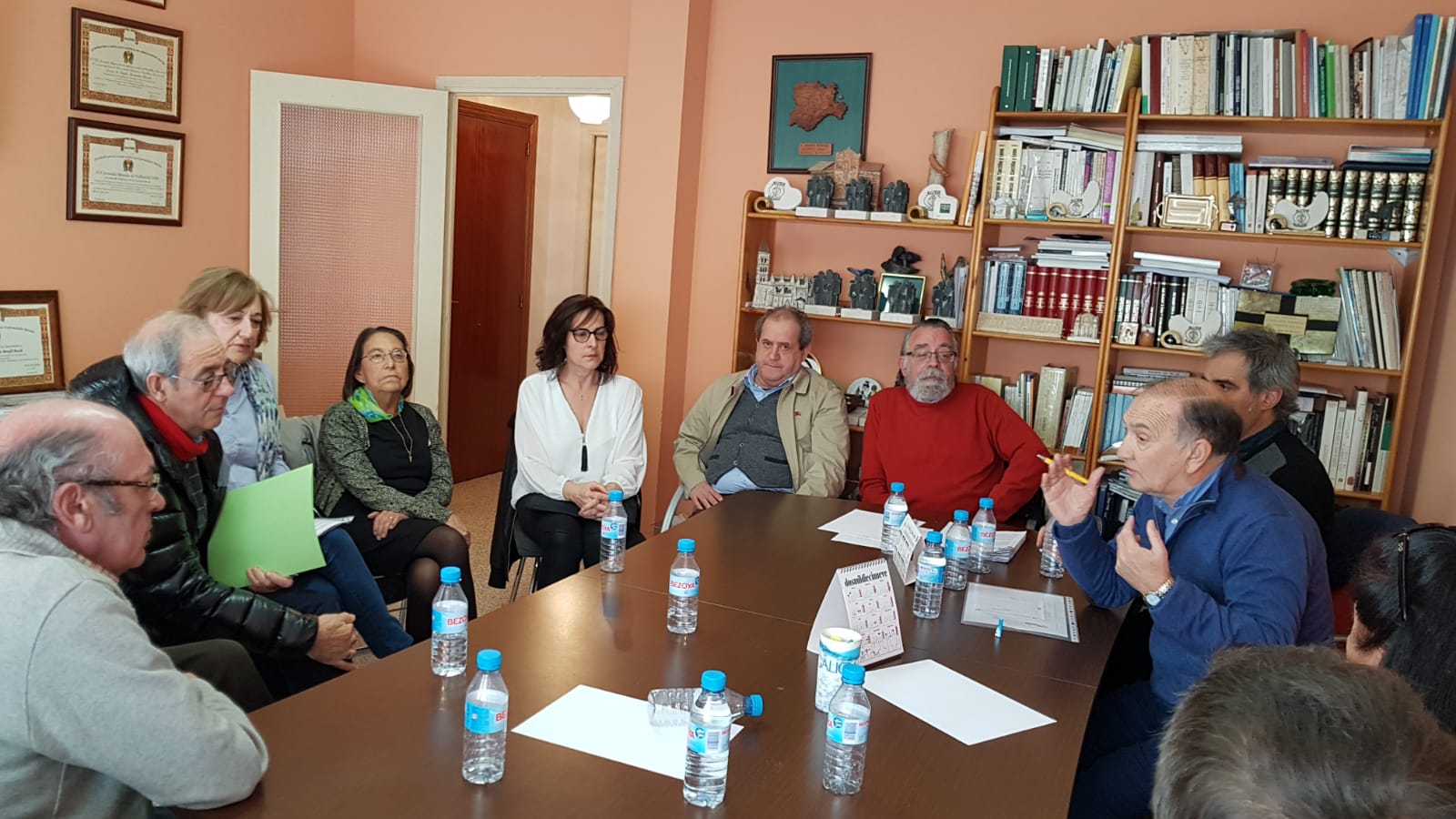 Reunión con la federación regional de ALCER  en Valladolid